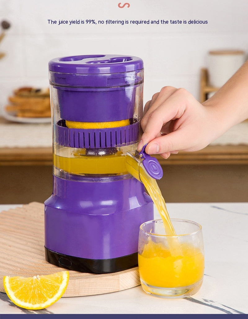 "Fresh Squeeze: Portable Automatic Juicer for Busy Kitchens"